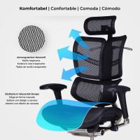 Bürostuhl Norfolk Ergonomic schwarz 