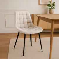 Esszimmerstuhl Sardna Cord creme Esszimmerstuhl Sardna Cord creme