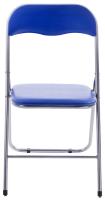 4er Set Klappstuhl Felix blau/silber 4er Set Klappstuhl Felix blau/silber