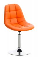 Stuhl Emil Kunstleder orange Stuhl Emil Kunstleder orange