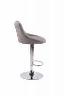 2er Set Barhocker Lazio Stoff grau 2er Set Barhocker Lazio Stoff grau