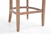 Barhocker Lakewood Echtleder, Antik-hell schwarz Barhocker Lakewood Echtleder, Antik-hell schwarz