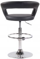 2er Set Barhocker Jaen Kunstleder schwarz 