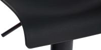 2er Set Barhocker Branford Kunststoff schwarz 2er Set Barhocker Branford Kunststoff schwarz