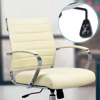 Bürostuhl Oakland Kunstleder creme Bürostuhl Oakland Kunstleder creme