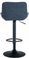 2er Set Barhocker Minosa Stoff blau 2er Set Barhocker Minosa Stoff blau