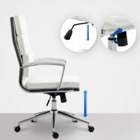 Bürostuhl Cleveland Kunstleder weiß Bürostuhl Cleveland Kunstleder weiß