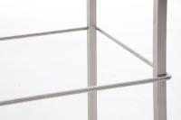 Barhocker Avola Leder Flach E78 grau Barhocker Avola Leder Flach E78 grau