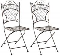 2er Set Gartenstuhl Adelar bronze 2er Set Gartenstuhl Adelar bronze