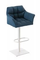Barhocker Damaso W Stoff blau Barhocker Damaso W Stoff blau