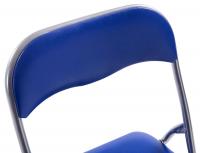 2er Set Klappstuhl Felix blau/silber 