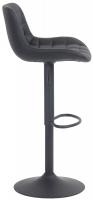 2er Set Barhocker Tover Kunstleder schwarz 2er Set Barhocker Tover Kunstleder schwarz