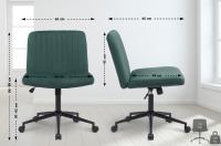 Bürostuhl Kingman Samt grün Bürostuhl Kingman Samt grün