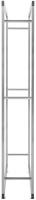 Kaminholzständer Keri V2 25x80x150 cm edelstahl Kaminholzständer Keri V2 25x80x150 cm edelstahl