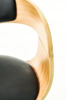 Barhocker Kingston natura/schwarz 