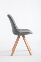 Besucherstuhl Laval Natura Square grau Besucherstuhl Laval Natura Square grau