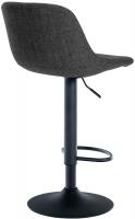 Barhocker Loft Stoff schwarz Barhocker Loft Stoff schwarz