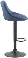 Barhocker Lazio Stoff schwarz blau Barhocker Lazio Stoff schwarz blau