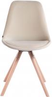 4er Set Stühle Toulouse Samt Rund natura creme 4er Set Stühle Toulouse Samt Rund natura creme