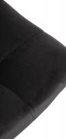 2er Set Barhocker Jerry Samt chrom schwarz 2er Set Barhocker Jerry Samt chrom schwarz