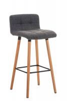 2er Set Barhocker Lincoln Stoff natura hellgrau 2er Set Barhocker Lincoln Stoff natura hellgrau