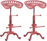 2er Set Barhocker Butch rot 2er Set Barhocker Butch rot