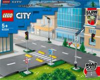 City Straßenkreuzung mit Ampeln City Straßenkreuzung mit Ampeln