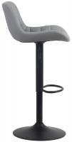 2er Set Barhocker Tover Kunstleder grau 2er Set Barhocker Tover Kunstleder grau