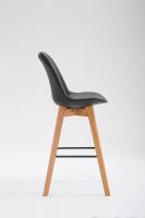 Barhocker Metz Kunstleder Natura schwarz Barhocker Metz Kunstleder Natura schwarz