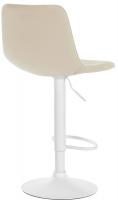 Barhocker Divo Kunstleder weiß creme Barhocker Divo Kunstleder weiß creme