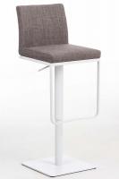 Barhocker Panama W Stoff grau