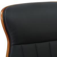 Bürostuhl Melilla Kunstleder walnuss/schwarz Bürostuhl Melilla Kunstleder walnuss/schwarz