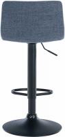 Barhocker Branford Stoff blau Barhocker Branford Stoff blau