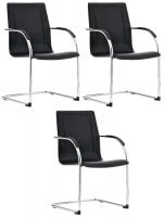 3er Set Stühle Melina schwarz 3er Set Stühle Melina schwarz