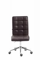 Arbeitshocker Peking V2 Kunstleder braun 