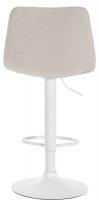 2er Set Barhocker Divo Stoff Weiß creme 2er Set Barhocker Divo Stoff Weiß creme