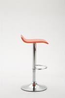 Barhocker Dyn V2 Kunstleder chrom orange Barhocker Dyn V2 Kunstleder chrom orange
