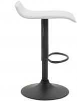 Barhocker Dyn V2 Kunstleder schwarz weiß 
