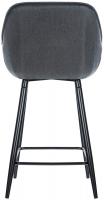 Barhocker Gibson Stoff dunkelgrau 