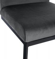 Barhocker Hopewell Samt B dunkelgrau 