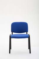 Besucherstuhl Ken Stoff blau Besucherstuhl Ken Stoff blau