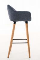 2er Set Barhocker Grant Stoff blau 2er Set Barhocker Grant Stoff blau