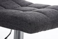 Barhocker Peru STOFF hellgrau Barhocker Peru STOFF hellgrau