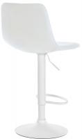 Barhocker Divo Kunstleder weiß weiß Barhocker Divo Kunstleder weiß weiß