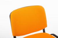 Besucherstuhl Ken Stoff orange Besucherstuhl Ken Stoff orange