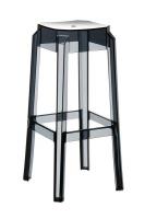 2er Set Barhocker Fox, transparent schwarz 2er Set Barhocker Fox, transparent schwarz