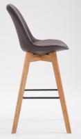 2er Set Barhocker Metz Kunstleder natura braun 2er Set Barhocker Metz Kunstleder natura braun