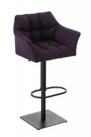 Barhocker Damaso B Stoff lila Barhocker Damaso B Stoff lila