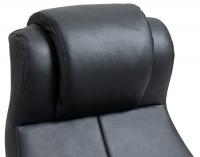 Bürostuhl Salford Echtleder schwarz Bürostuhl Salford Echtleder schwarz