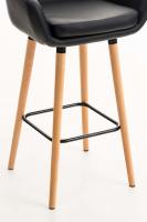 Barhocker Grant Kunstleder schwarz 